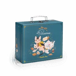 Moulin Roty Valise Dînette Thé Céramique -Moulin Roty Valise dinette the porcelaine Les parisiennes Moulin Roty 1