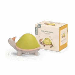 Moulin Roty Veilleuse Tortue (USB) -Moulin Roty Veilleuse tortue USB Trois petits lapins Moulin Roty