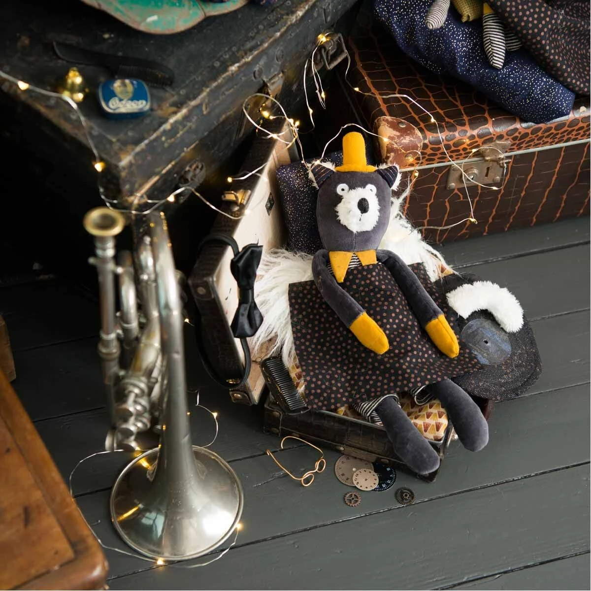 Moulin Roty Peluche Chat Alphonse 3 Moulin Roty Peluche Chat Alphonse – Image 3