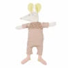 Moulin Roty Les Petits Dodos Nine La Souris Peluche Rose Vert