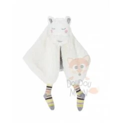 Moulin Roty Les Petits Dodos Oko Le Chien Doudou Blanc Gris