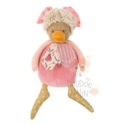 Moulin Roty Les Tartempois Hochet Poule Rose