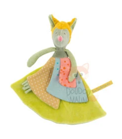 Moulin Roty Les Tartempois Doudou Loup Vert