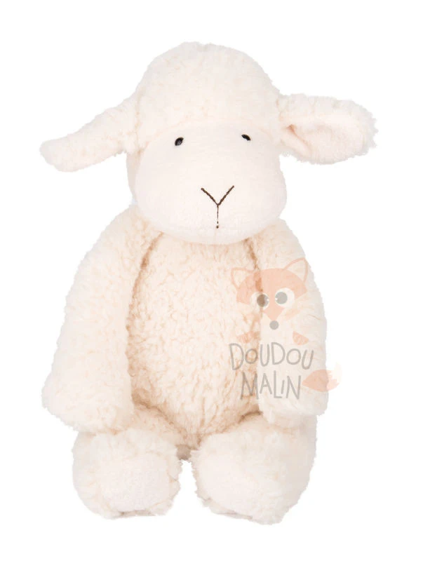 Moulin Roty Les Tout Doux Peluche Mouton Blanc Beige 1 Moulin Roty Les Tout Doux Peluche Mouton Blanc Beige